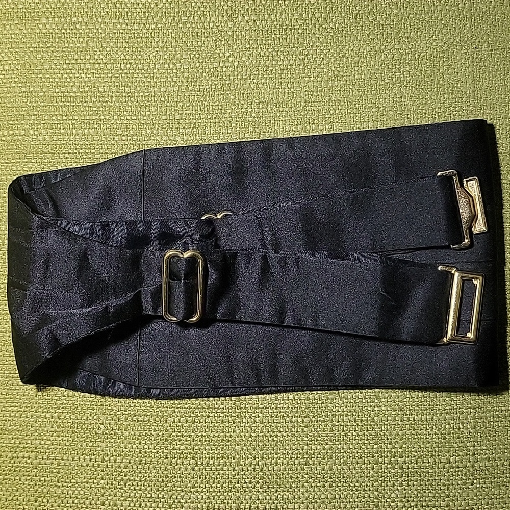 Christian Dior Mens Silk Cummerbund - Picture 10 of 12